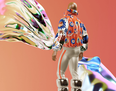 Leggings mockup. Puffer jacket & Puffer shoe. Edit online!