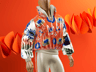 Leggings mockup. Puffer jacket & Puffer shoe. Edit online!