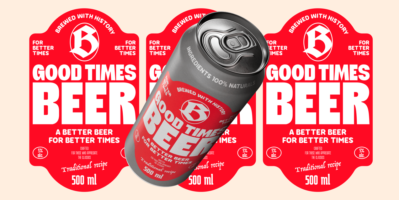 ProVisual — 500ml Beer Can 3D mockup and 3D model - create your perfect project online
