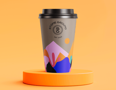 ProVisual — Coffee Cup 3D mockup