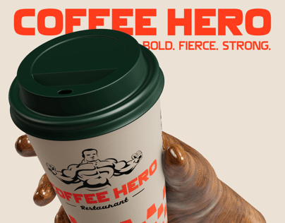 ProVisual — Coffee Cup with Hand 3D mockup and 3D model - see every detail and customize online