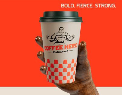 ProVisual — Coffee Cup with Hand 3D mockup