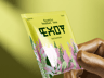 Sachet with Hand. 3D model. ProVisual.