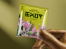 Sachet with Hand. 3D model. ProVisual.