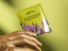 Sachet with Hand. 3D model. ProVisual.
