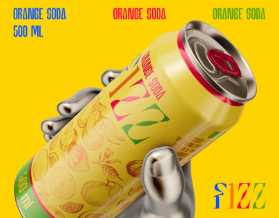 ProVisual —  500ml Can with Hand 3D mockup and 3D model - try it now and get yours today
