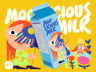 Free Milk carton 3D mockup. Create presentations using Online Mockup Generator.