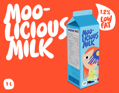 Free Milk carton 3D mockup. Create presentations using Online Mockup Generator.
