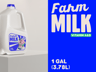 Free 3D Milk Mockup. Create a captivating presentation using the Online Mockup Generator.
