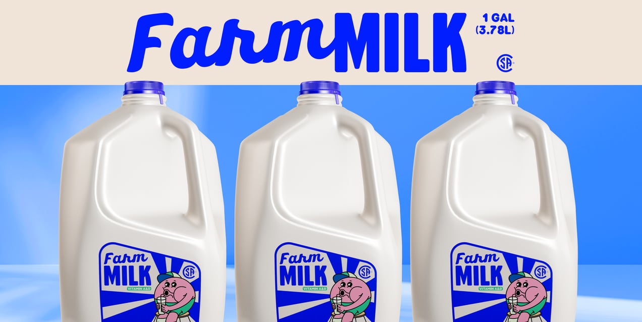 Free 3D Milk Mockup. Create a captivating presentation using the Online Mockup Generator.