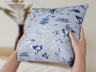 Square Pillow with Hands. 3D model. ProVisual.