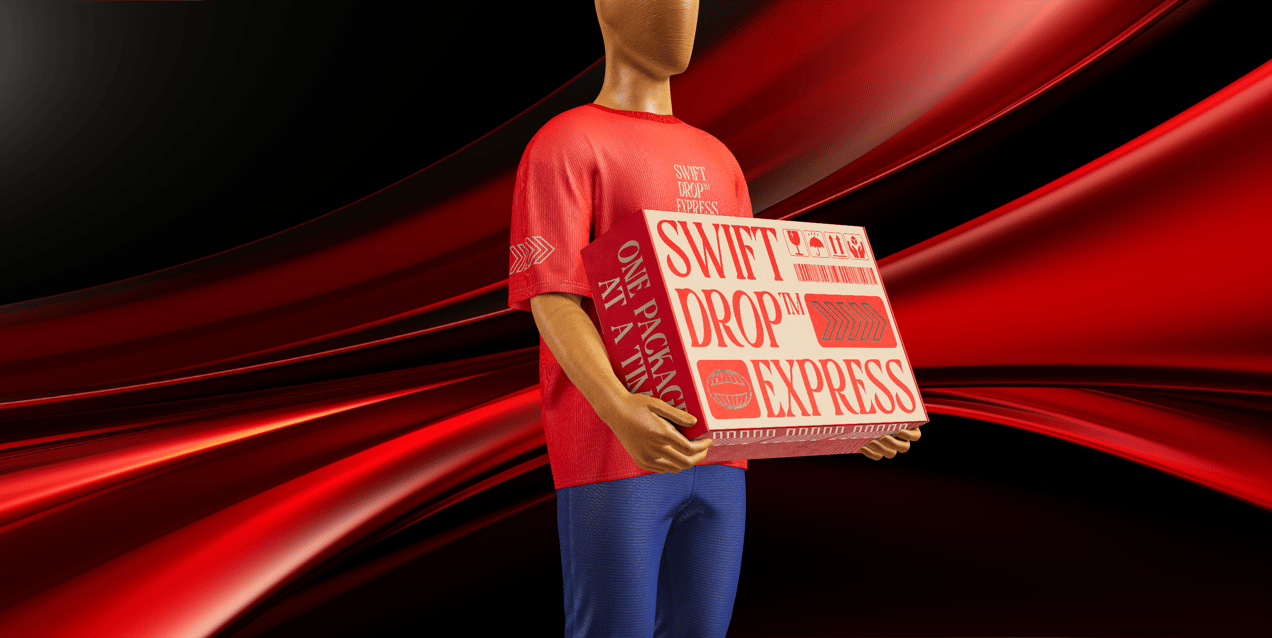 Free Box 3D mockup. Create presentations using Online Mockup Generator.