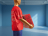 Free Box 3D mockup. Create presentations using Online Mockup Generator.