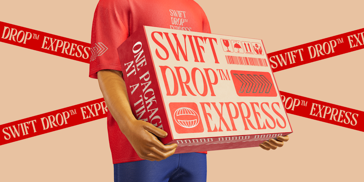 Free Box 3D mockup. Create presentations using Online Mockup Generator.