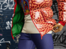 Outfit with Puffer Jacket and Pants. 3D model. ProVisual. 