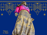 Free Hijab and Sweatshirt 3D mockup. Create presentations using Online Mockup Generator.