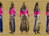 Free Hijab and Sweatshirt 3D mockup. Create presentations using Online Mockup Generator.