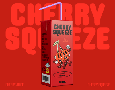 ProVisual — Opened 200ml Juice Box w/ Straw 3D mockup