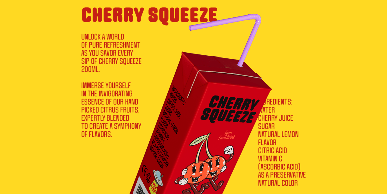 ProVisual — 330ml Opened 200ml Juice Box 3D mockup and 3D model - visualize online now