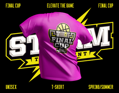 ProVisual —  Flying T-shirt mockup and 3D model - explore every detail and customize online now