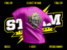 ProVisual —  Flying T-shirt mockup and 3D model - explore every detail and customize online now