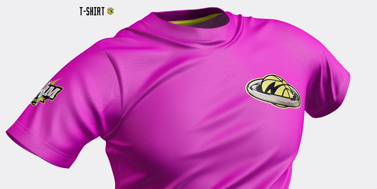 ProVisual —  Flying T-shirt mockup and 3D model - explore every detail and customize online now