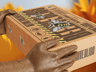 Carton Box with Hands. 3D model. ProVisual.