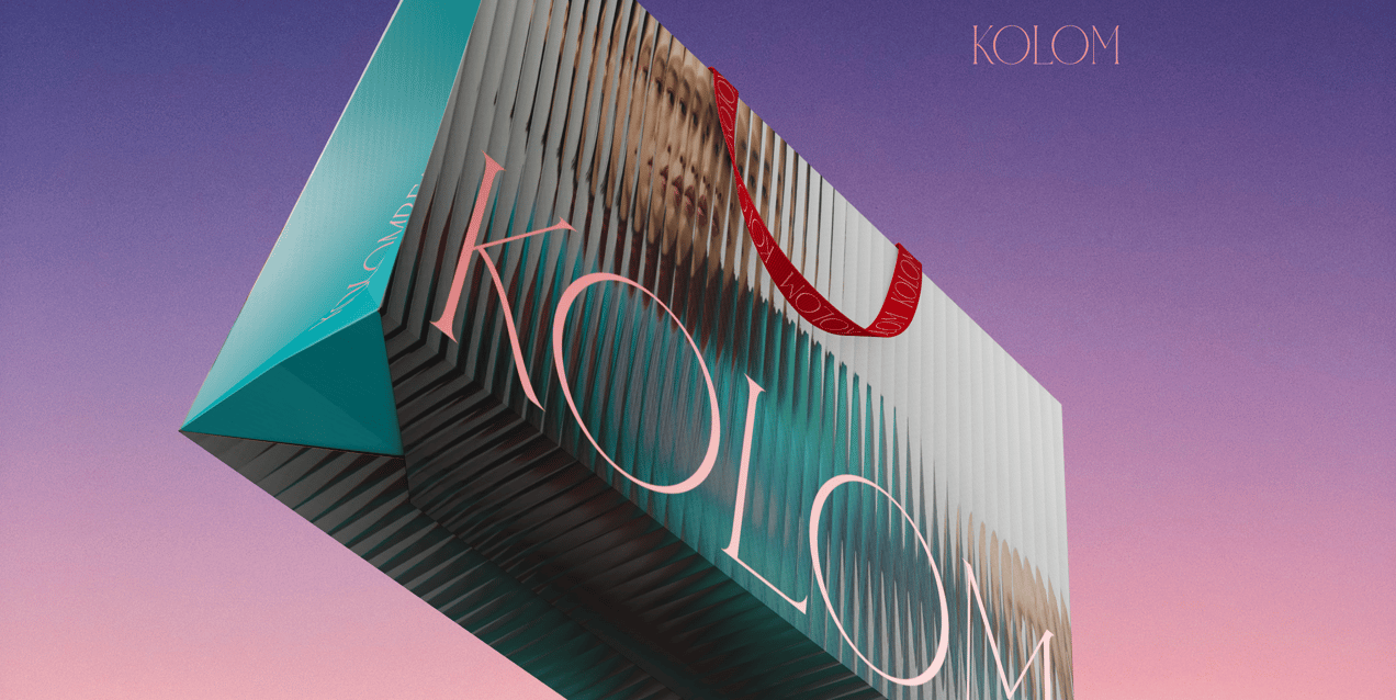 ProVisual —  Landscape Paper Bag 3D mockup and 3D model - explore every detail and customize online now