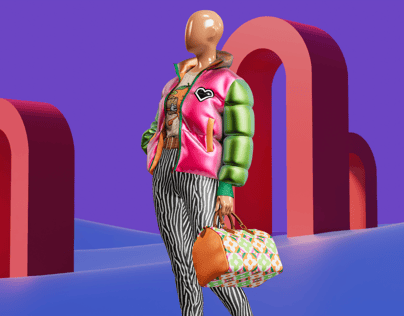 Free Puffer Jacket Mockup. Make presentations using Online Mockup Generator.
