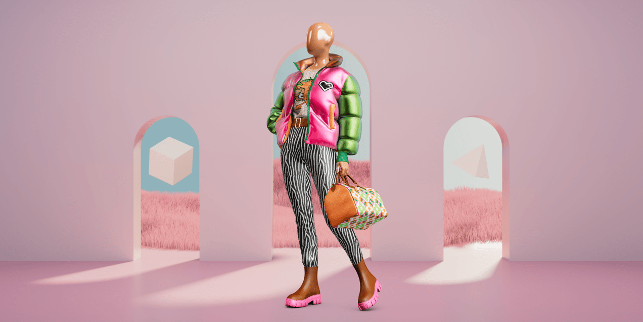 Free Puffer Jacket Mockup. Make presentations using Online Mockup Generator.