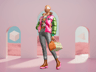Free Puffer Jacket Mockup. Make presentations using Online Mockup Generator.