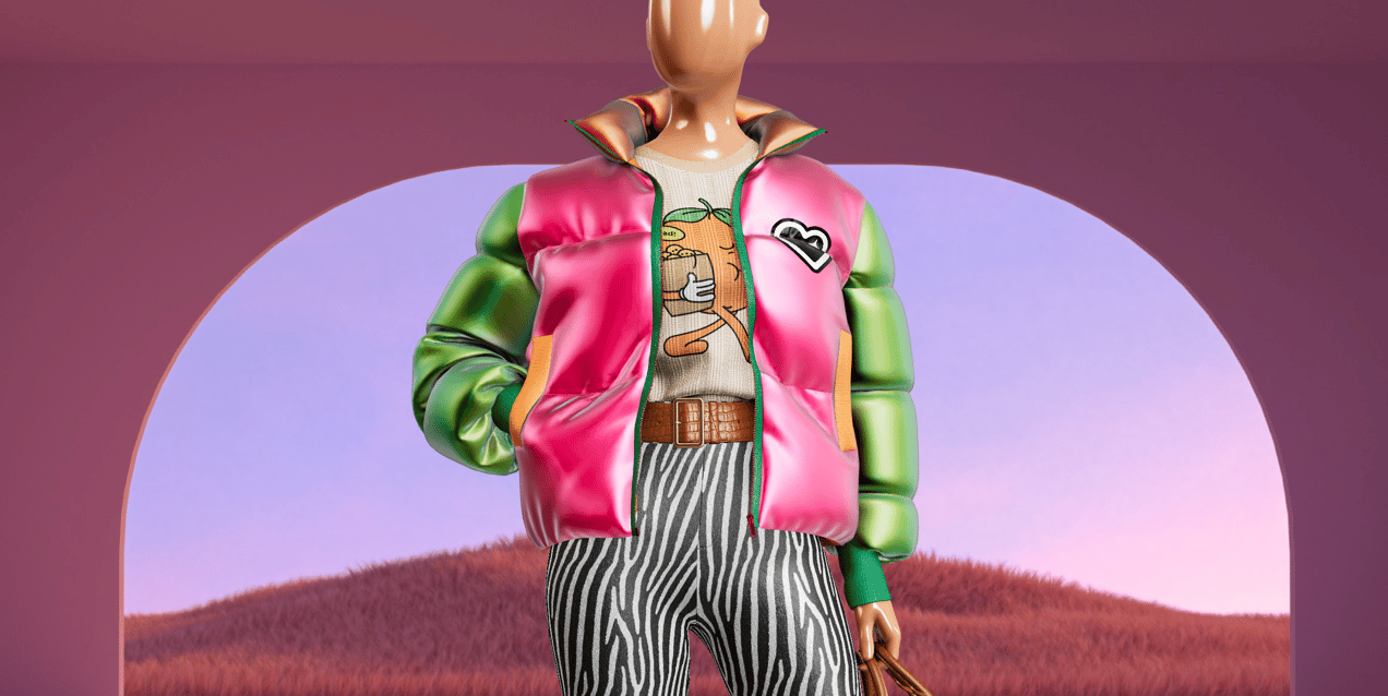 Free Puffer Jacket Mockup. Make presentations using Online Mockup Generator.