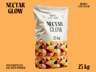 Polypropylene Bag with Powder. 3D model. ProVisual. 