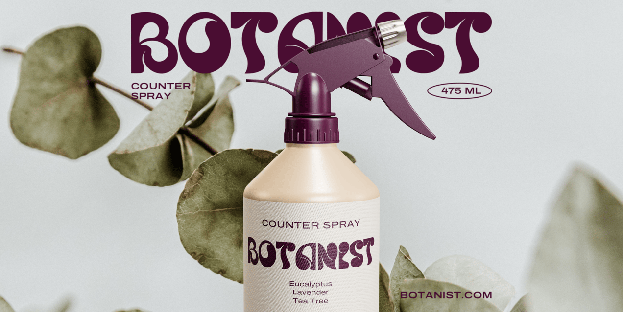 ProVisual — Plastic Spray Bottle 3D mockup
