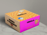 ProVisual — Square Corrugated Carton Box 3D mockup and 3D model - create your perfect project online
