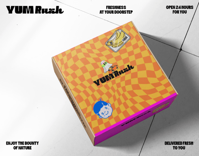 ProVisual — Square Corrugated Carton Box 3D mockup