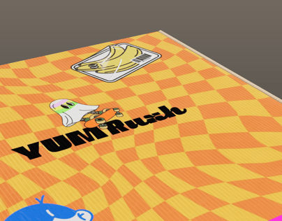 ProVisual — Square Corrugated Carton Box 3D mockup and 3D model - create your perfect project online