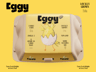 6 Egg Carton Box. 3D model. ProVisual. 