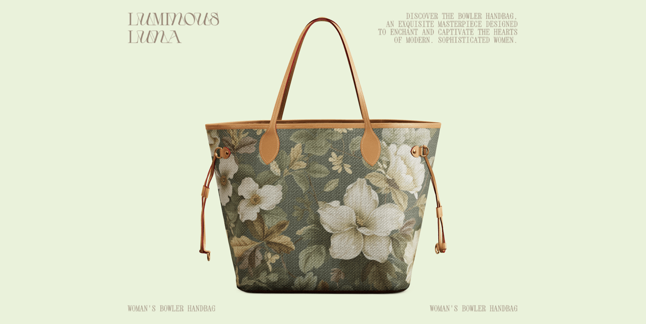 ProVisual —  Woman's Shopper Bag 3D mockup and 3D model - explore every detail and customize online now