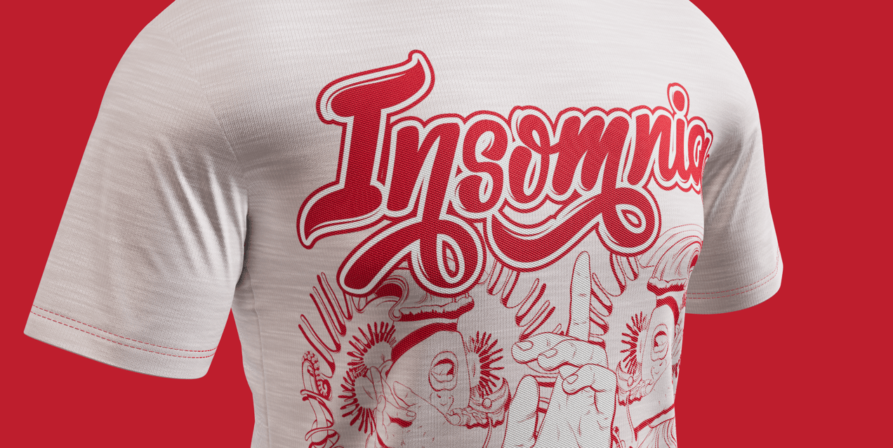 T Shirt Mockup and 3D model. Edit Online. ProVisual.