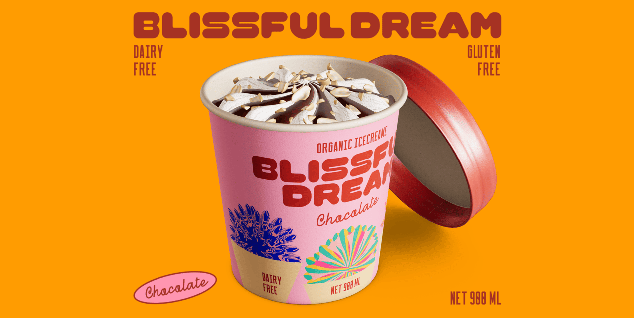 Opened Ice Cream Cup. 3D model. ProVisual. 