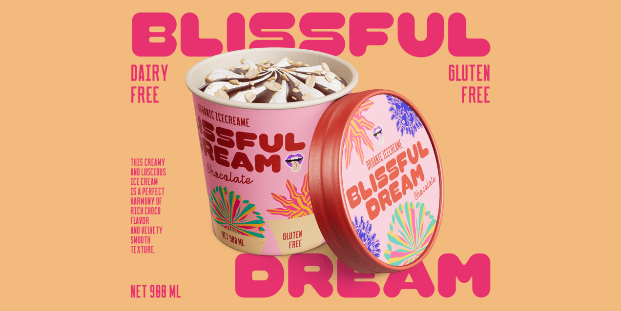 Opened Ice Cream Cup. 3D model. ProVisual. 