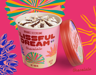 Opened Ice Cream Cup. 3D model. ProVisual. 