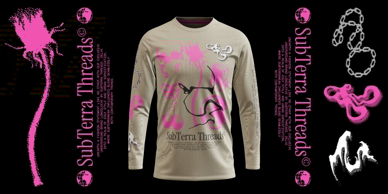 ProVisual —  Men's Heather Long Sleeve T-Shirt  3D mockup and 3D model - explore every detail and customize online now