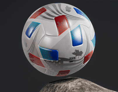 Free Soccer Ball 3D mockup. Create presentations using Online Mockup Generator.