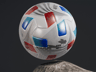 Free Soccer Ball 3D mockup. Create presentations using Online Mockup Generator.