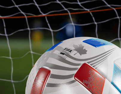 Free Soccer Ball 3D mockup. Create presentations using Online Mockup Generator.