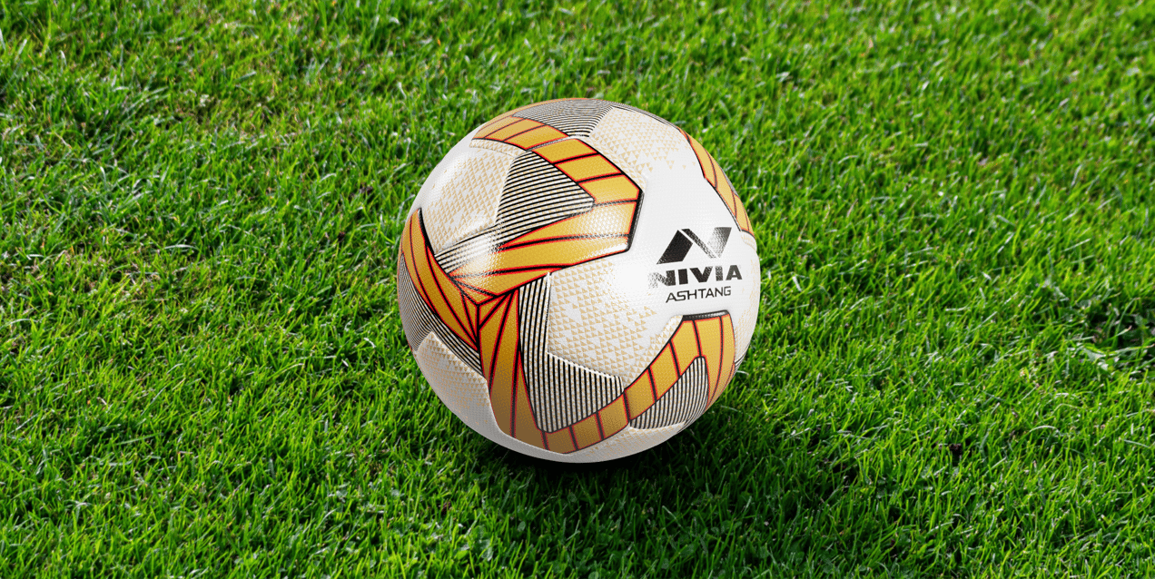 Free Soccer Ball 3D mockup. Create presentations using Online Mockup Generator.