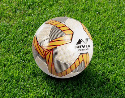 Free Soccer Ball 3D mockup. Create presentations using Online Mockup Generator.