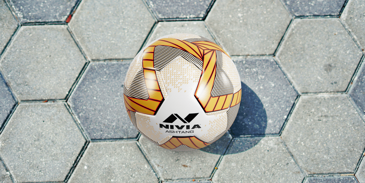 Free Soccer Ball 3D mockup. Create presentations using Online Mockup Generator.